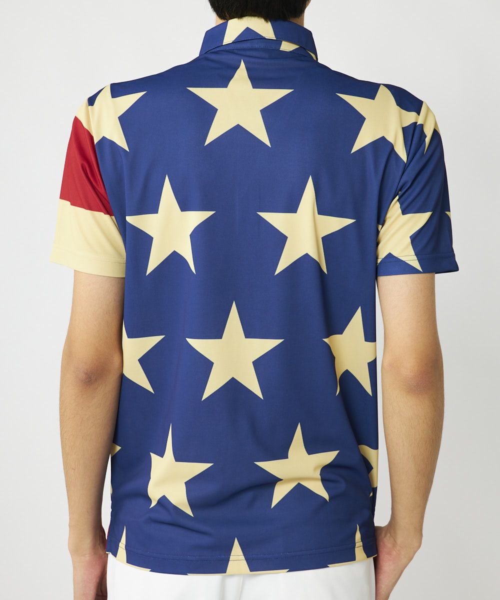 メンズ プレミアムカノコ 復刻柄 半袖シャツ Old Glory/オールド
