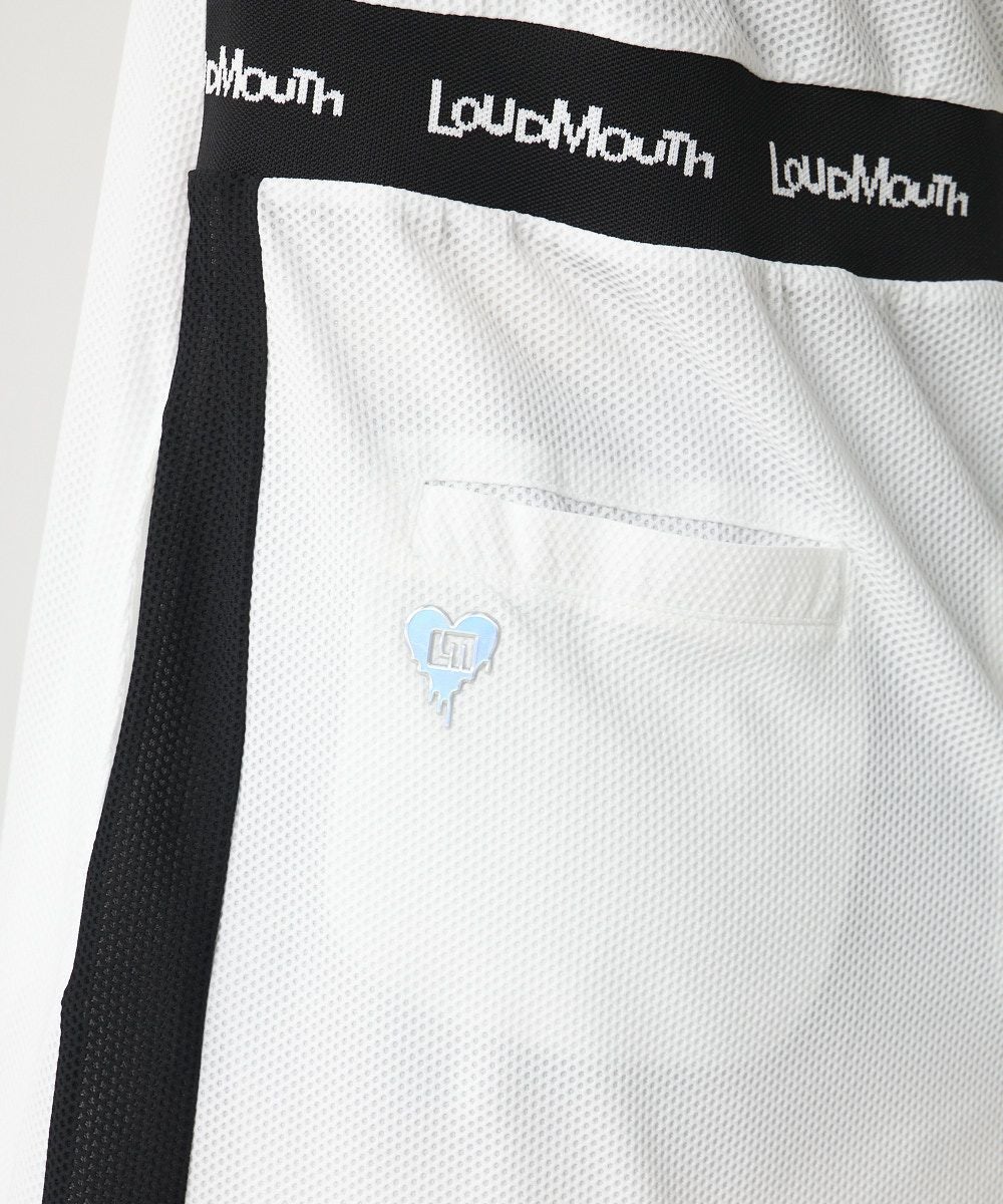 レディース メッシュトリコットワンピース ホワイト | LOUDMOUTH JAPAN