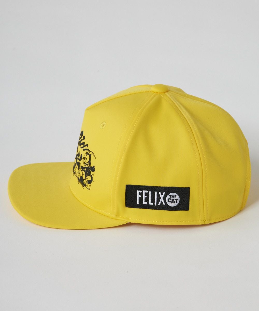 LOUDMOUTH×FELIX ユニセックス フラットキャップ イエロー | LOUDMOUTH LOUDMOUTH×FELIX ユニセックス フラットキャップ イエロー | LOUDMOUTH