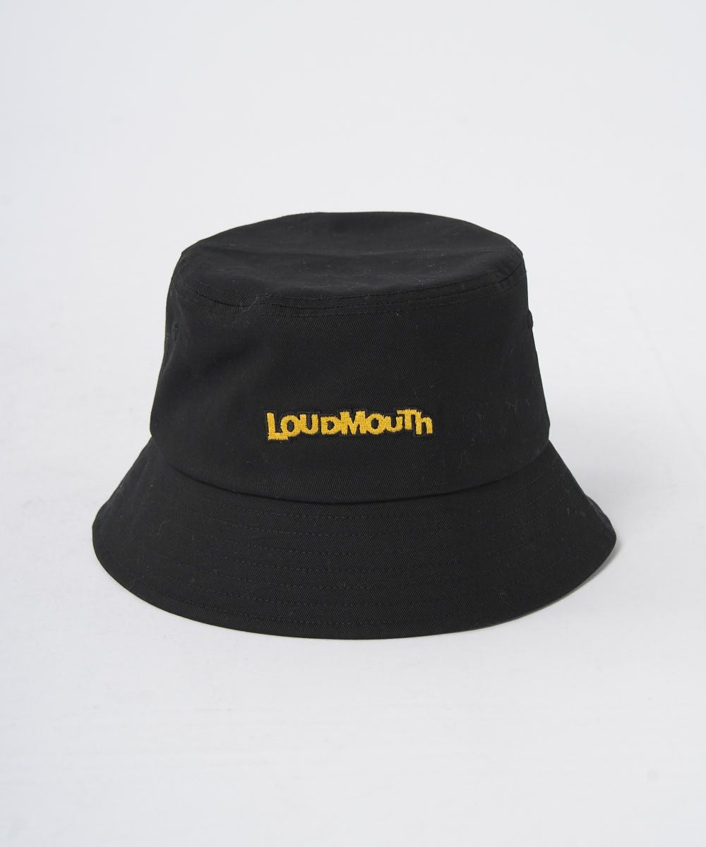 ユニセックス ベーシックバケットハット ブラック | LOUDMOUTH JAPAN