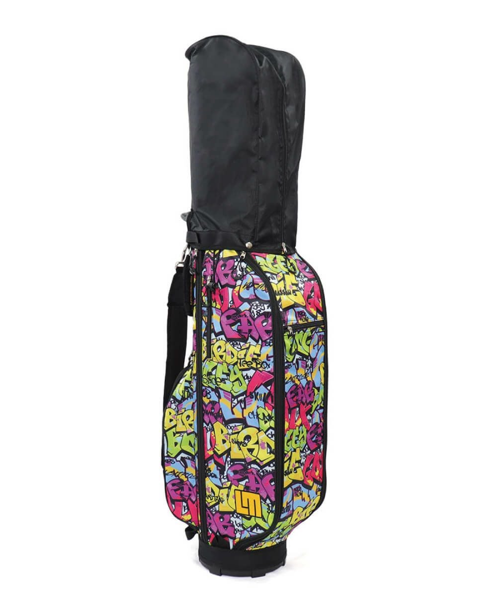 軽量キャディバッグ 8.5型 Tags Neon/タグスネオン | LOUDMOUTH JAPAN