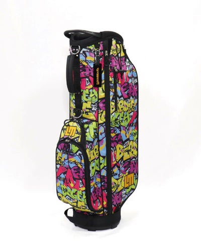 軽量キャディバッグ 8.5型 Tags Neon/タグスネオン | LOUDMOUTH JAPAN