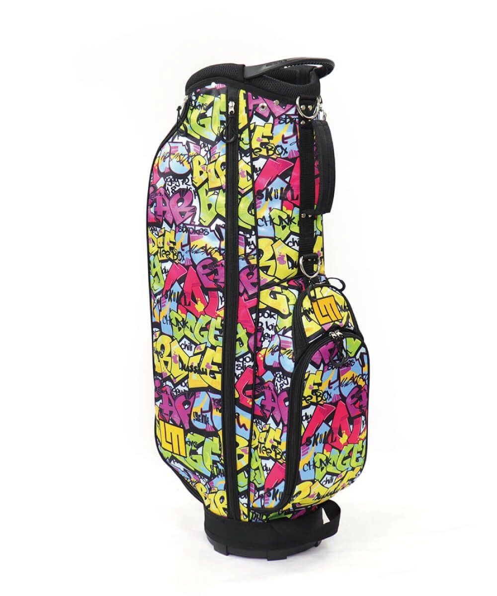 軽量キャディバッグ 8.5型 Tags Neon/タグスネオン | LOUDMOUTH JAPAN