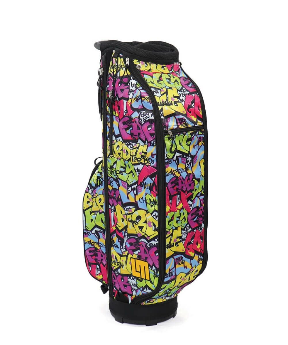 軽量キャディバッグ 8.5型 Tags Neon/タグスネオン | LOUDMOUTH JAPAN