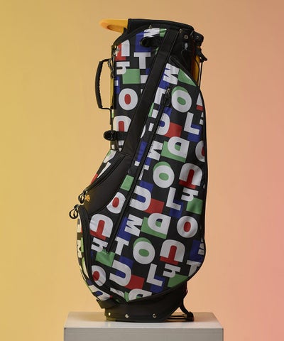 9.5インチ キャディバッグ シャガデリックホワイト | LOUDMOUTH JAPAN