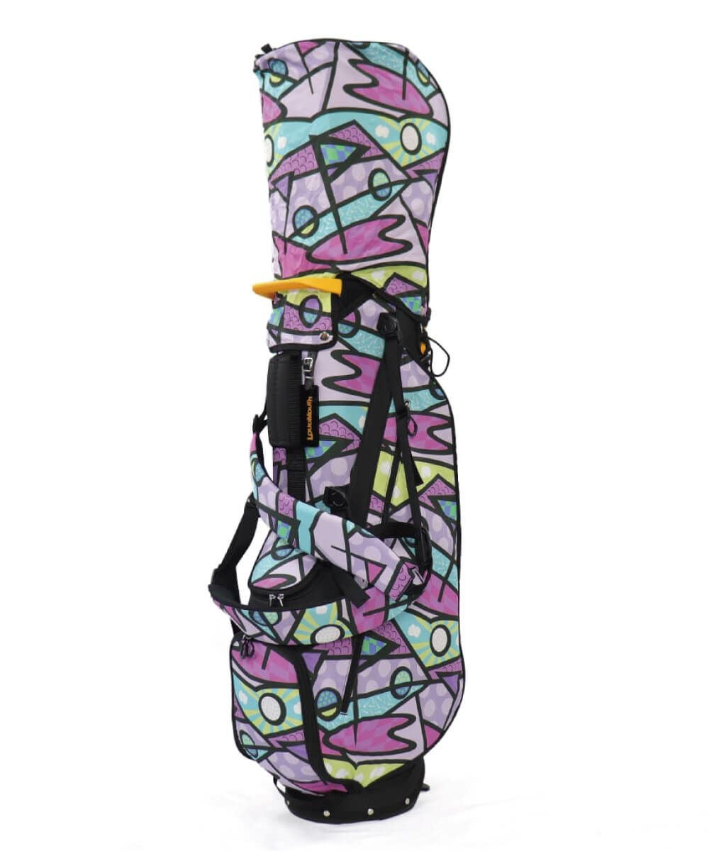 超軽量スタンドバッグ 8.5型 Golf Trip Neon Purple/ゴルフトリップ