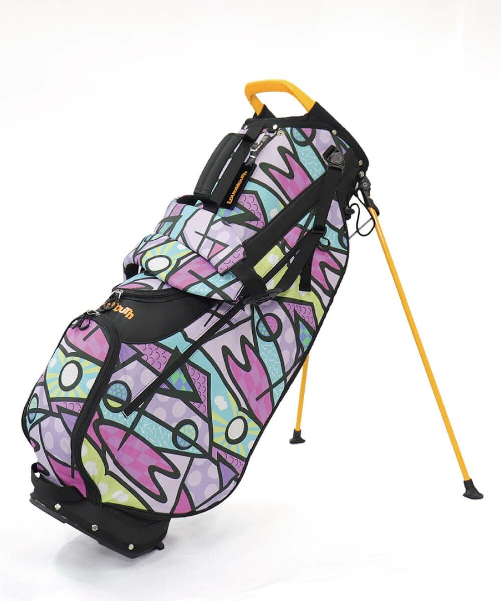 超軽量スタンドバッグ 8.5型 Golf Trip Neon Purple/ゴルフトリップ
