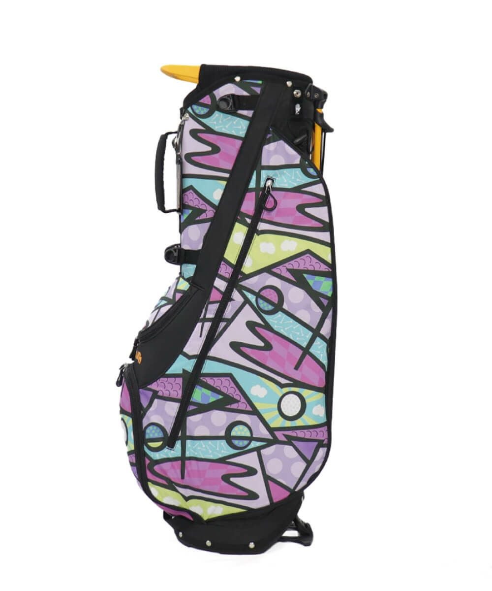 超軽量スタンドバッグ 8.5型 Golf Trip Neon Purple/ゴルフトリップ