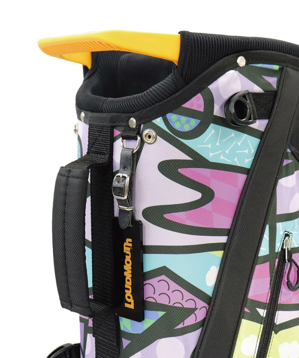超軽量スタンドバッグ 8.5型 Golf Trip Neon Purple/ゴルフトリップ