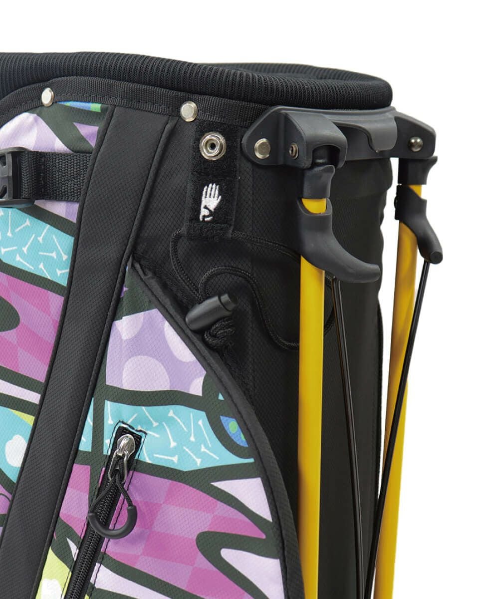 超軽量スタンドバッグ 8.5型 Golf Trip Neon Purple/ゴルフトリップ