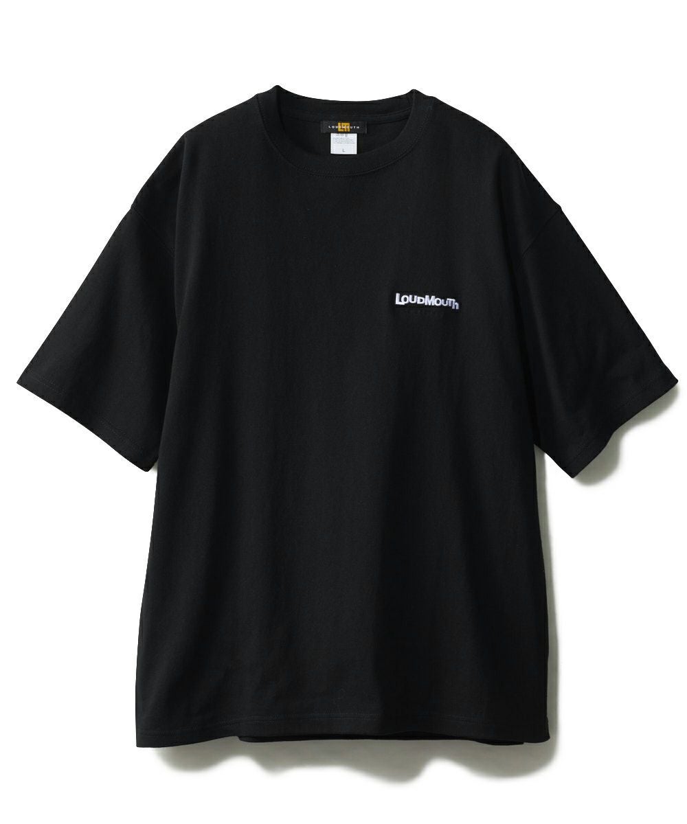 ユニセックス ベーシックTシャツ ブラック | LOUDMOUTH JAPAN
