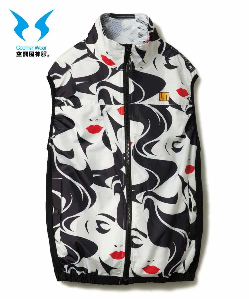 ラウドマウス モナ 総柄 ジャケット ゴルフ ストレッチ モノトーン 非売品 モナ | LOUDMOUTH JAPAN