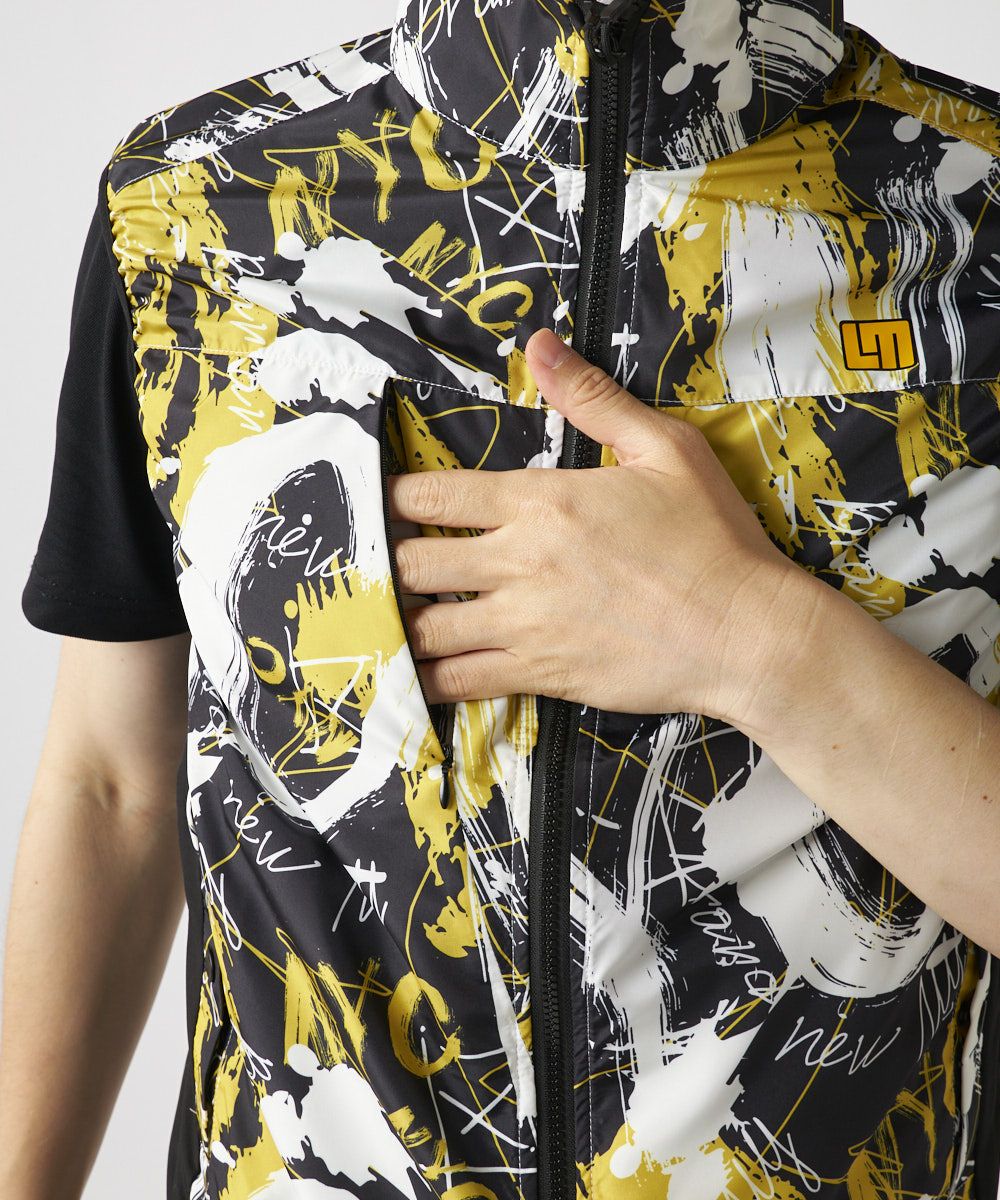 LOUDMOUTH×空調風神服】 ユニセックス 空調ベスト バッテリー ファン 3