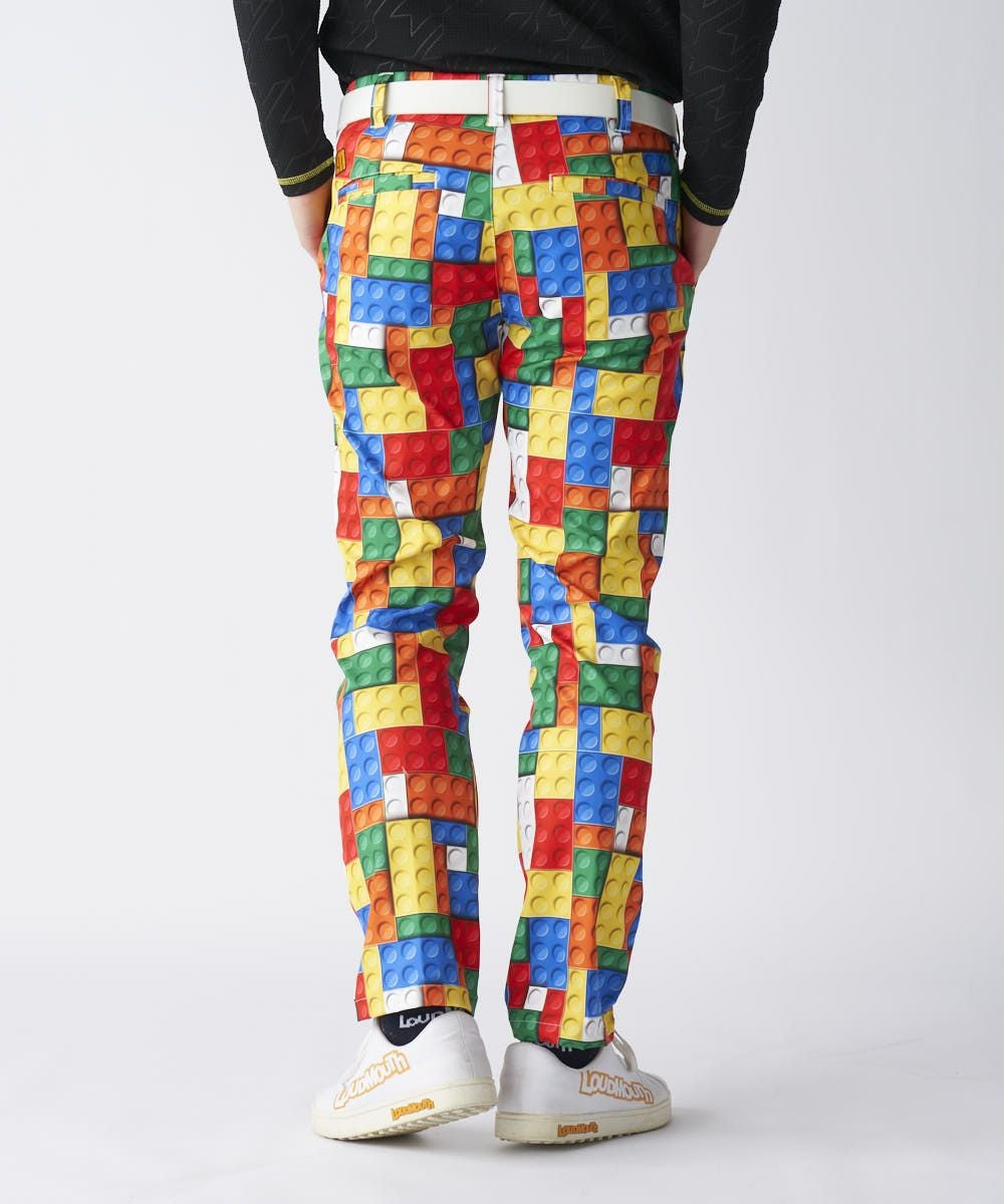 メンズ 柄ロングパンツ Block Rush/ブロックラッシュ | LOUDMOUTH JAPAN