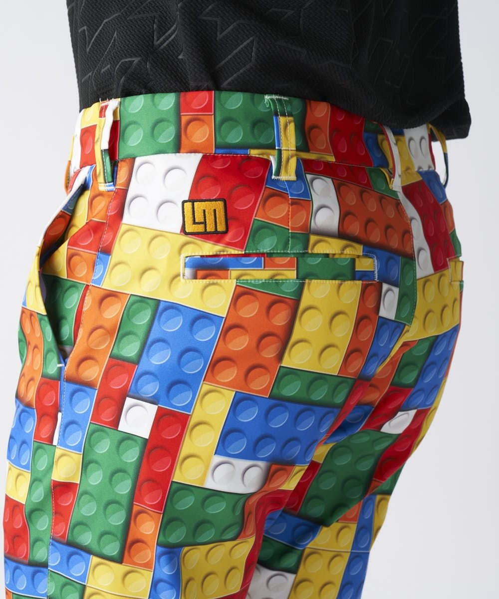 メンズ 柄ロングパンツ Block Rush/ブロックラッシュ | LOUDMOUTH JAPAN