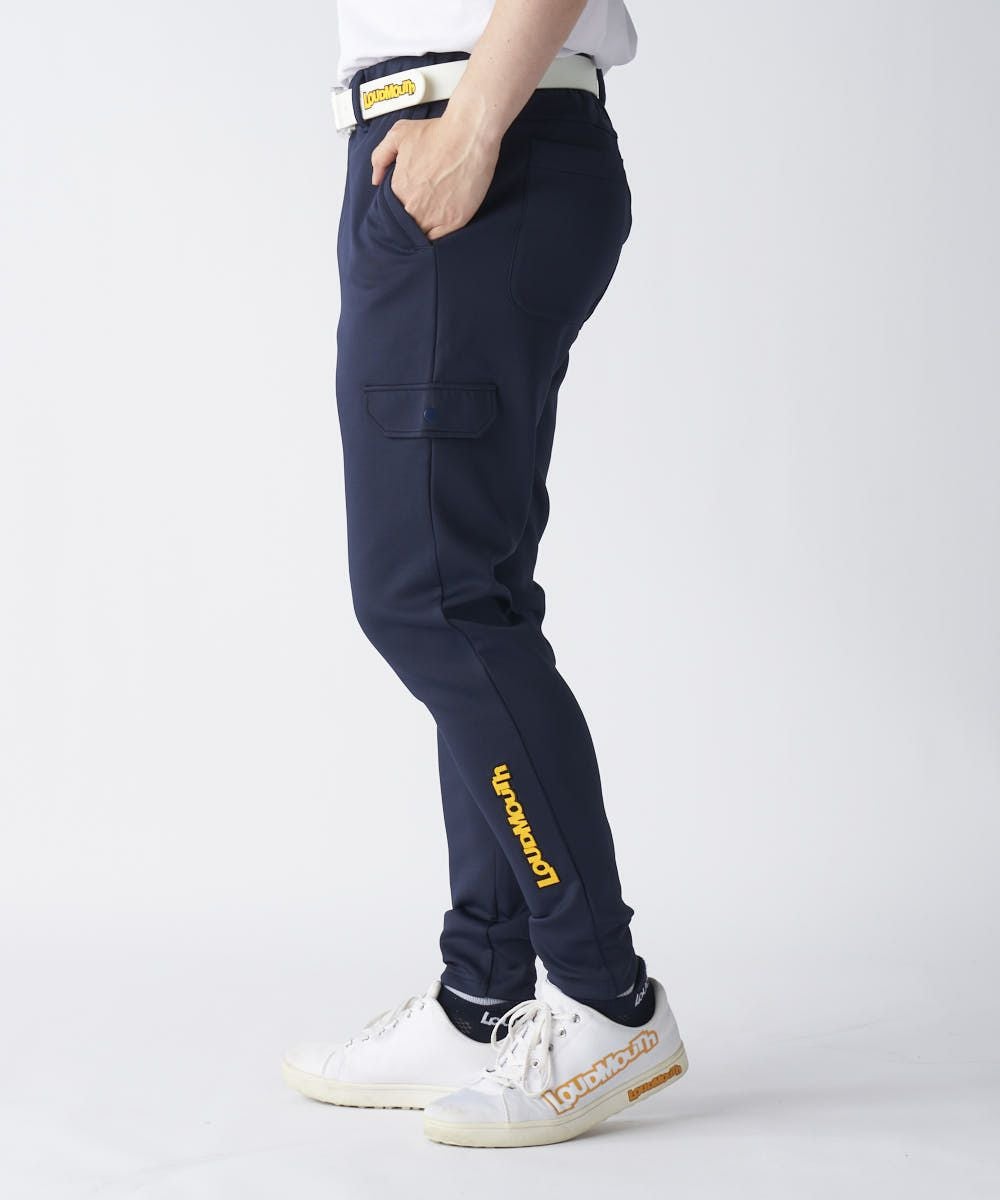 メンズ ダンボールニット ジョガーパンツ ネイビー | LOUDMOUTH JAPAN
