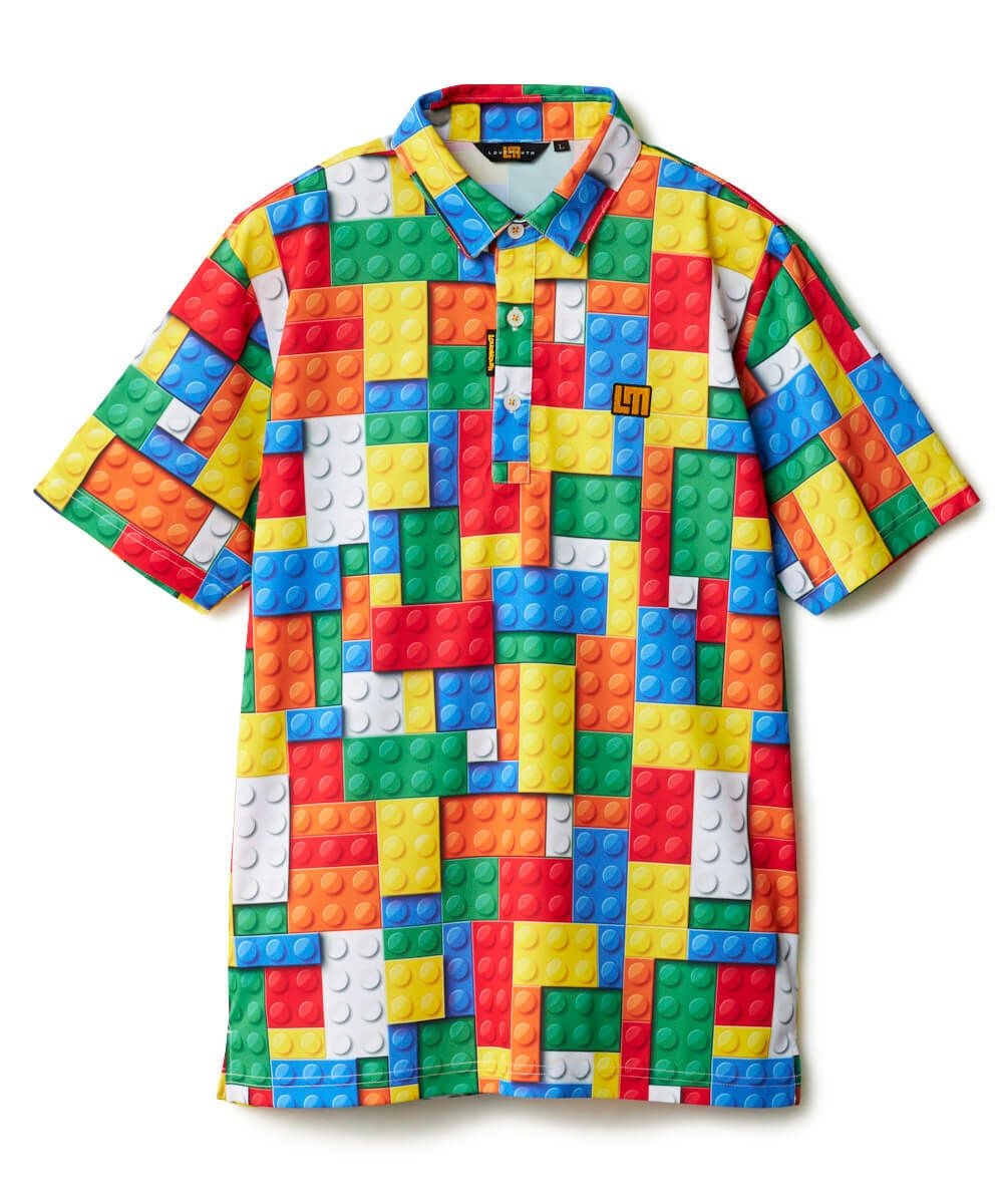 メンズ 柄半袖シャツ Block Rush/ブロックラッシュ | LOUDMOUTH JAPAN