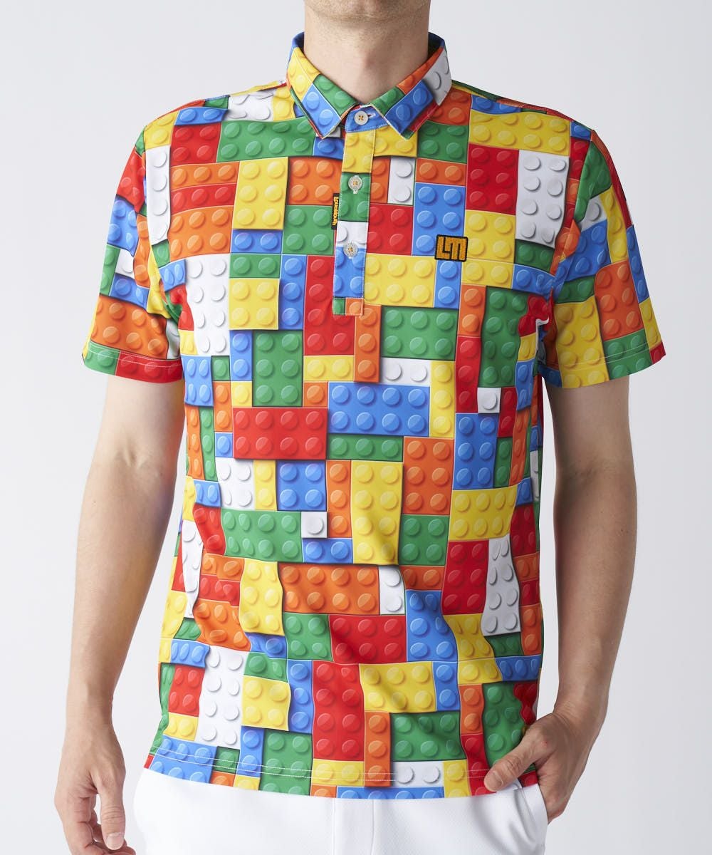 メンズ 柄半袖シャツ Block Rush/ブロックラッシュ | LOUDMOUTH JAPAN