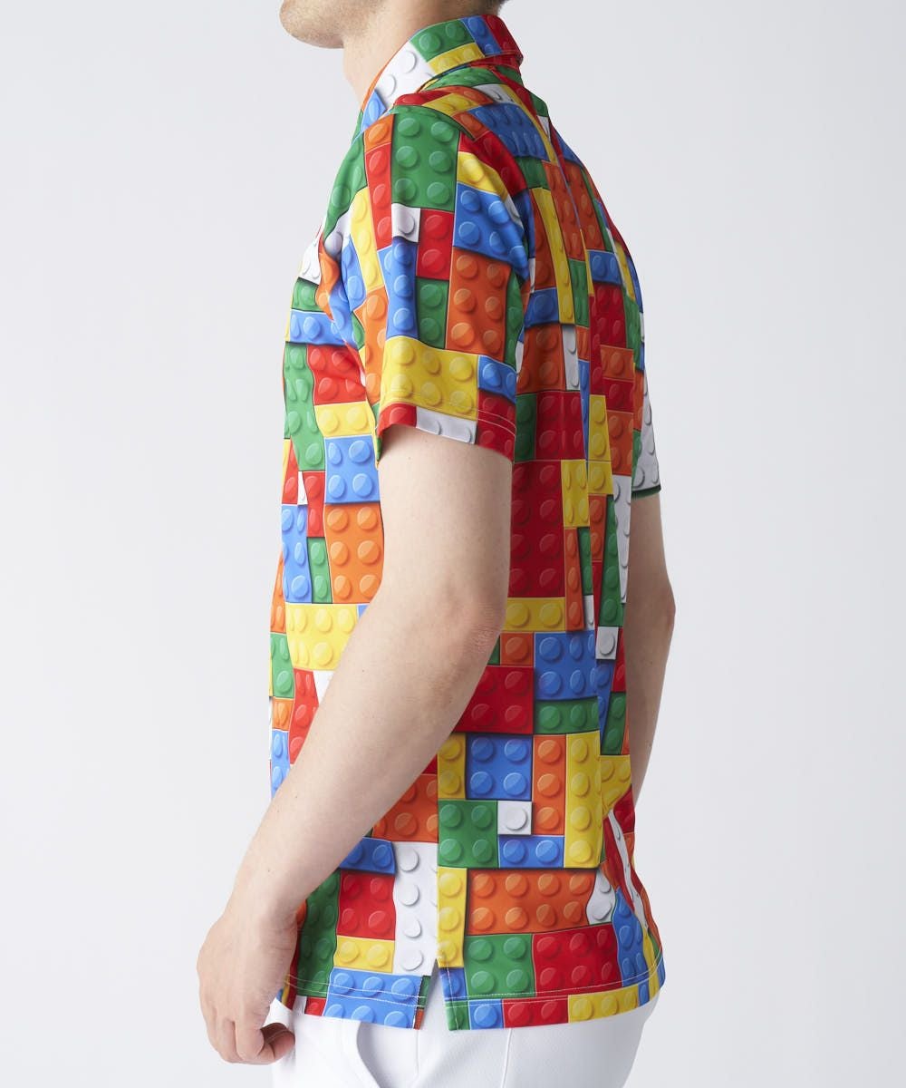 メンズ 柄半袖シャツ Block Rush/ブロックラッシュ | LOUDMOUTH JAPAN