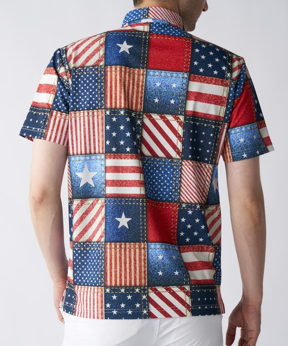 メンズ 柄半袖シャツ Vintage American/ヴィンテージアメリカン