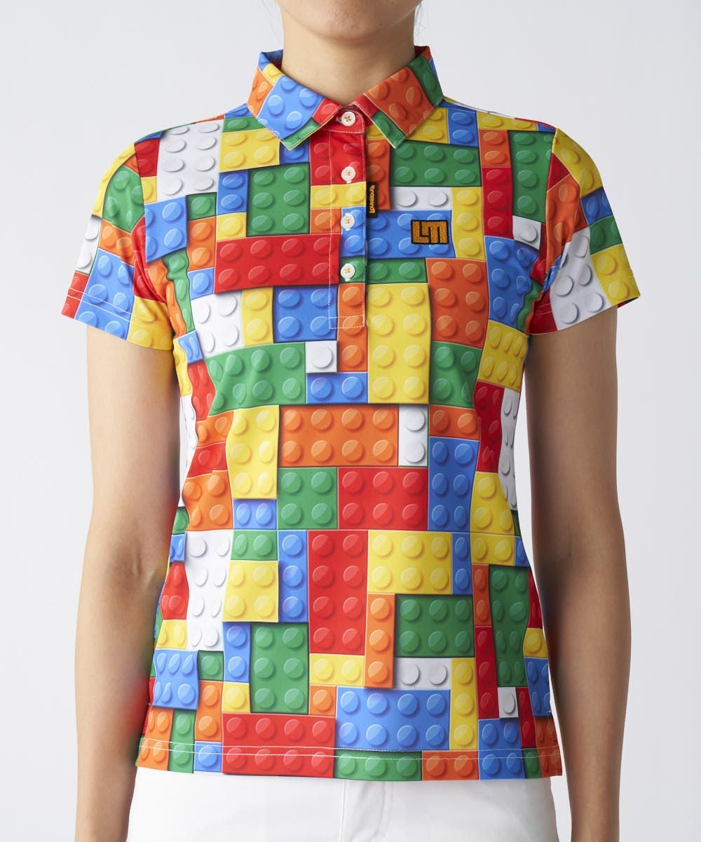 レディース 柄半袖シャツ Block Rush/ブロックラッシュ | LOUDMOUTH JAPAN