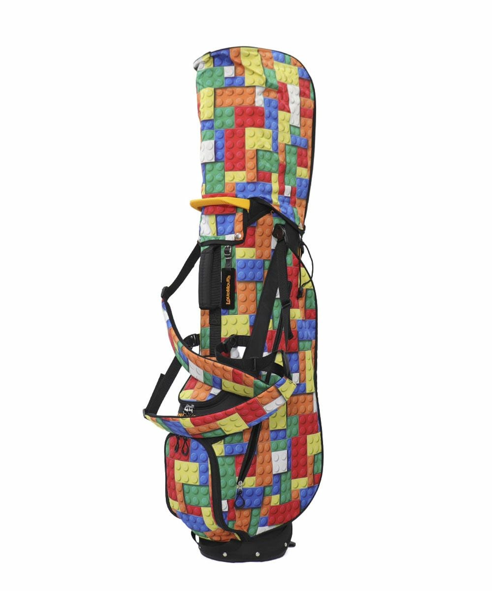 軽量スタンドバッグ8.5型 Block Rush/ブロックラッシュ | LOUDMOUTH JAPAN