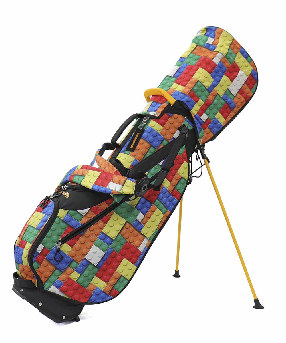 軽量スタンドバッグ8.5型 Block Rush/ブロックラッシュ | LOUDMOUTH JAPAN