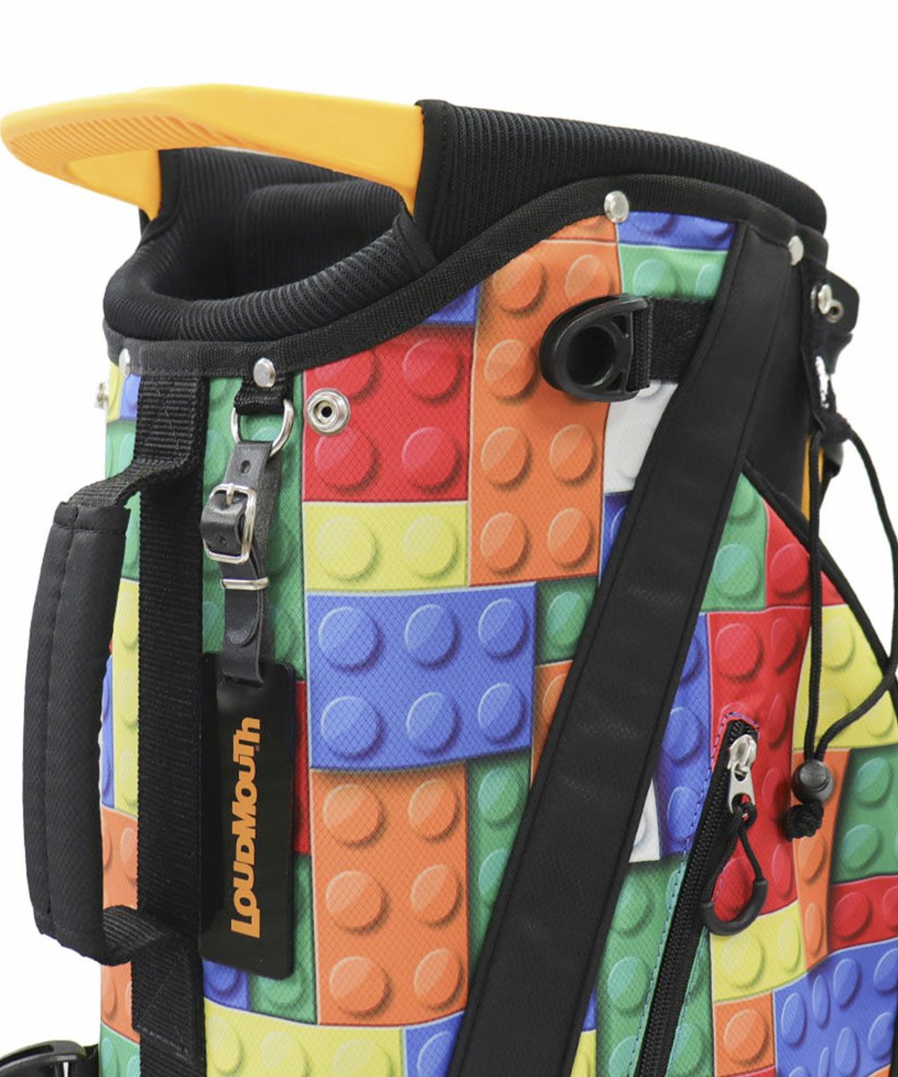 軽量スタンドバッグ8.5型 Block Rush/ブロックラッシュ | LOUDMOUTH JAPAN