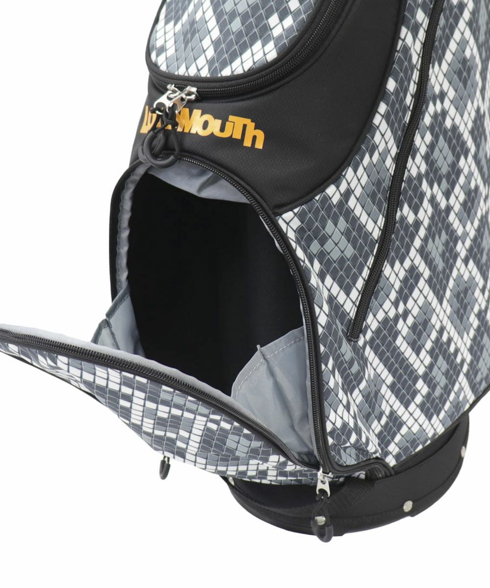 Loudmouth レディースM ポリゴンスネーク柄 上下セット　新品未使用 軽量スタンドバッグ8.5型 Polygon Snake/ポリゴンスネイク | LOUDMOUTH