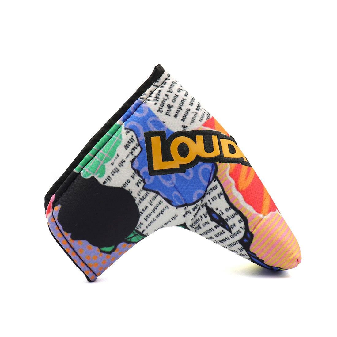 メンズ ボア×タフタ配色ジップブルゾン チャコールグレー | LOUDMOUTH