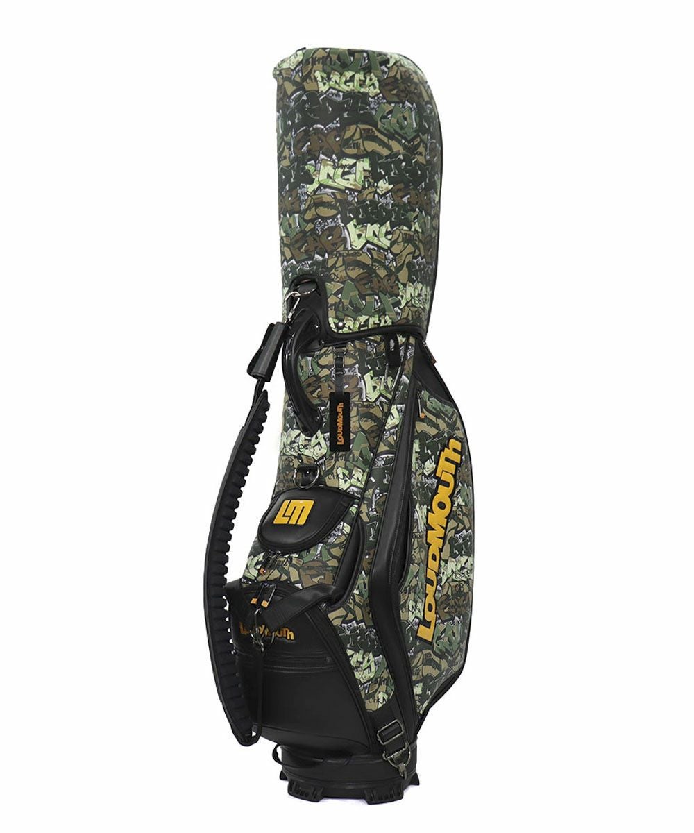 キャディバッグ 9型 Tags Camo/タグスカモ | LOUDMOUTH JAPAN