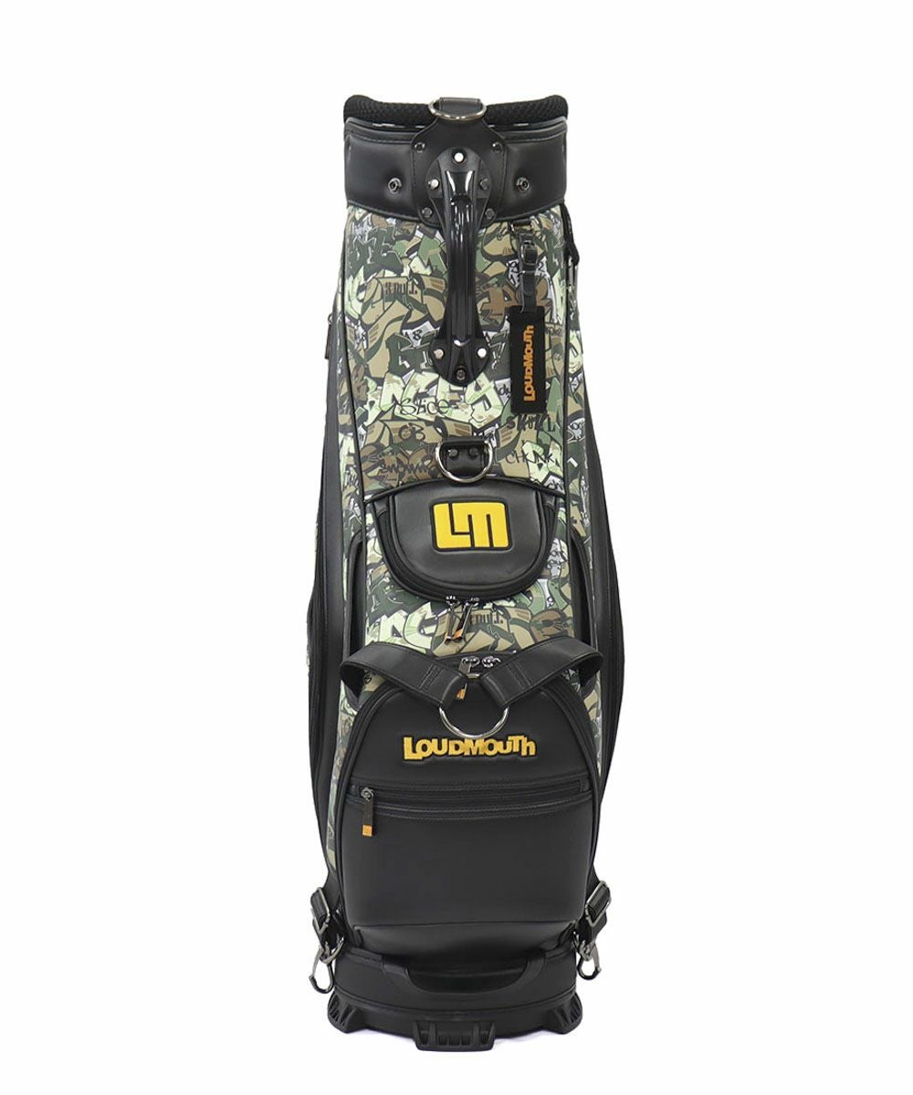 キャディバッグ 9型 Tags Camo/タグスカモ | LOUDMOUTH JAPAN