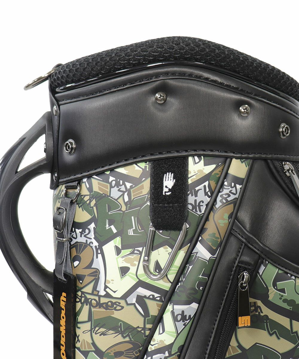 キャディバッグ 9型 Tags Camo/タグスカモ | LOUDMOUTH JAPAN