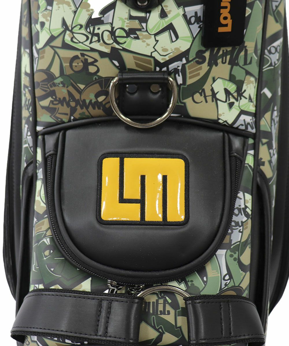 キャディバッグ 9型 Tags Camo/タグスカモ | LOUDMOUTH JAPAN