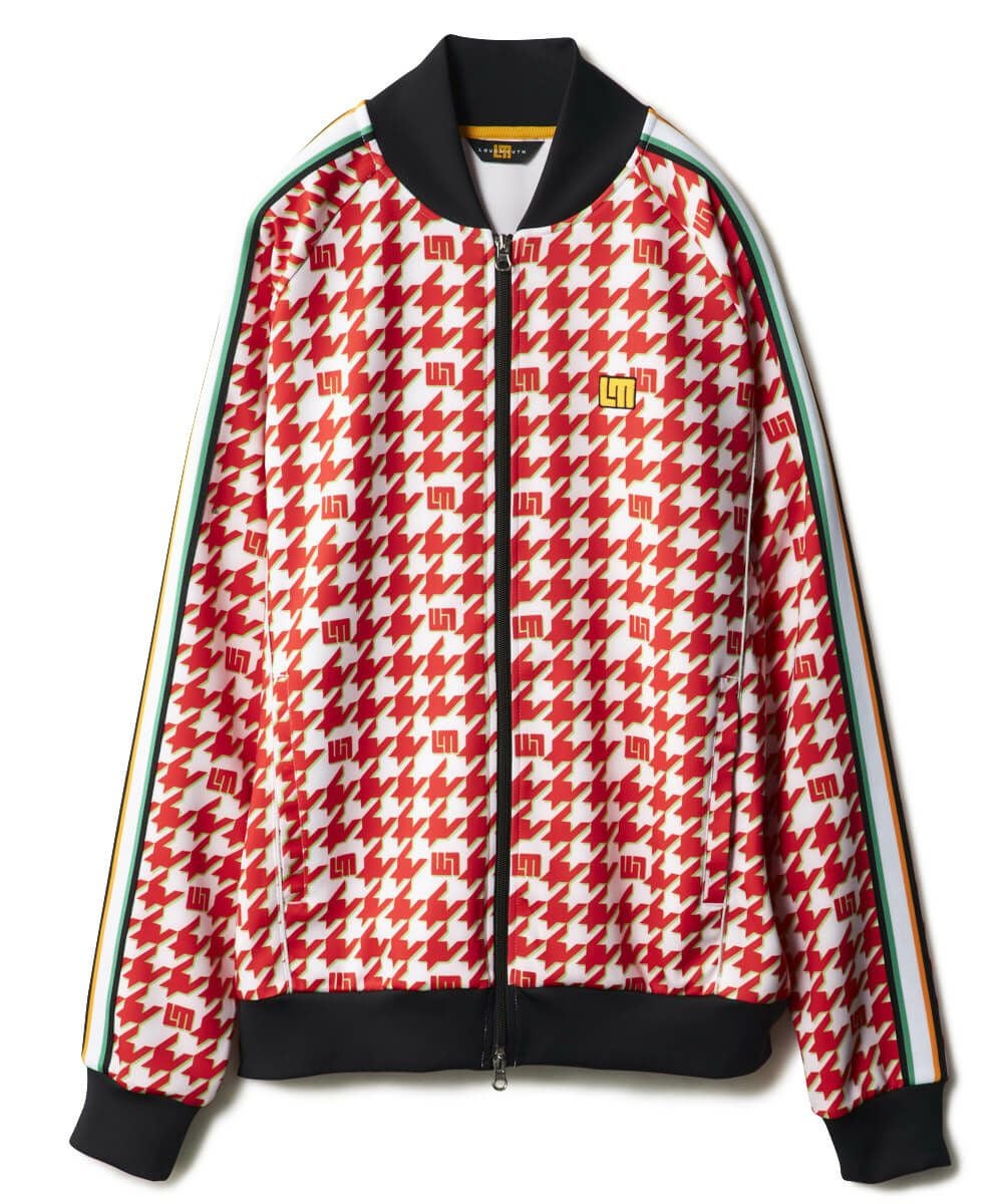 Loudmouth ダンボールニットセットアップComical Blot/LL メンズ スーパーライトダンボールニット トラックジャケット レッド