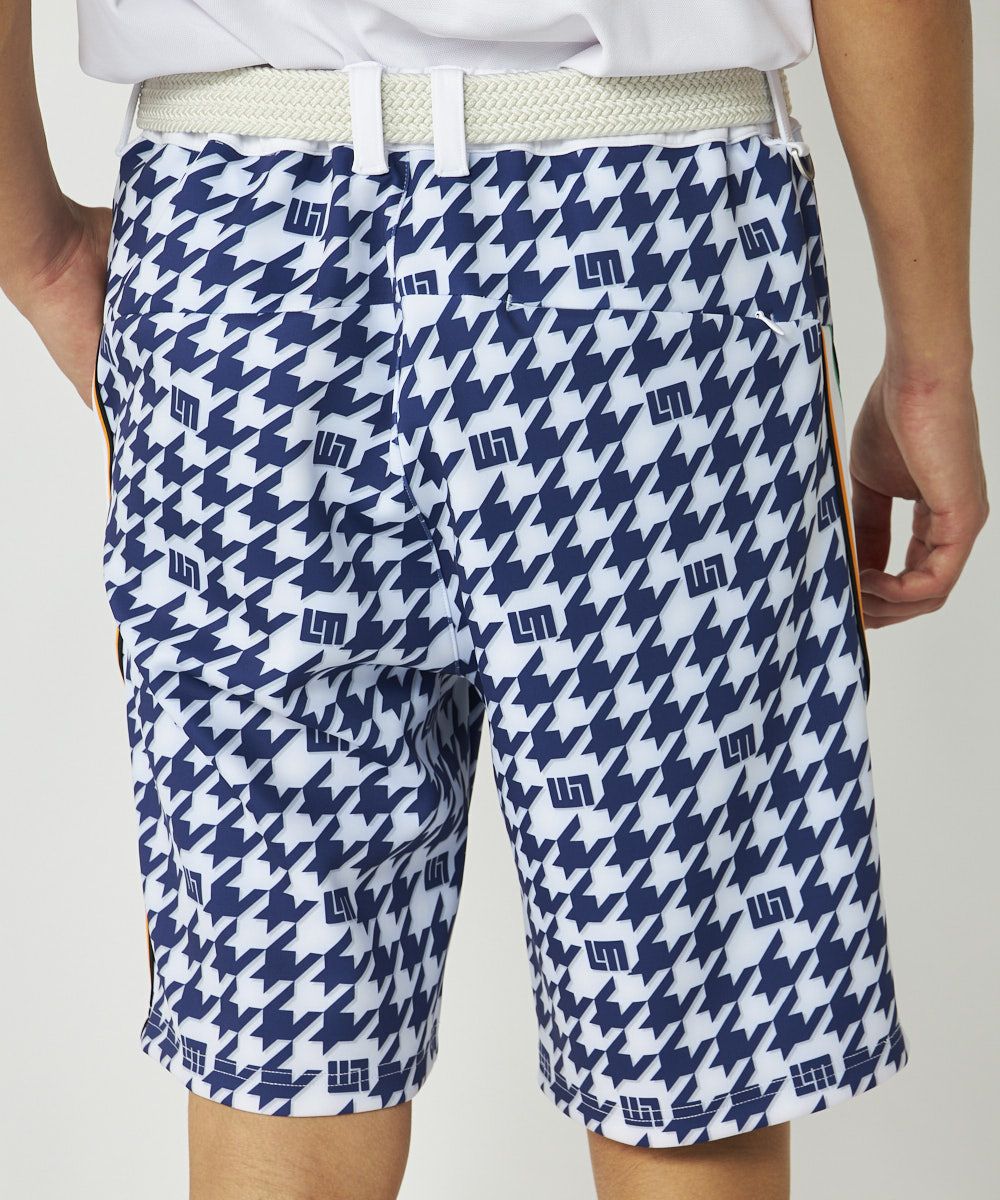 LOUDMOUTH★新品 スーパーライトダンボールニットトラックショーツネイビー メンズ スーパーライトダンボールニット トラックショーツ ネイビー