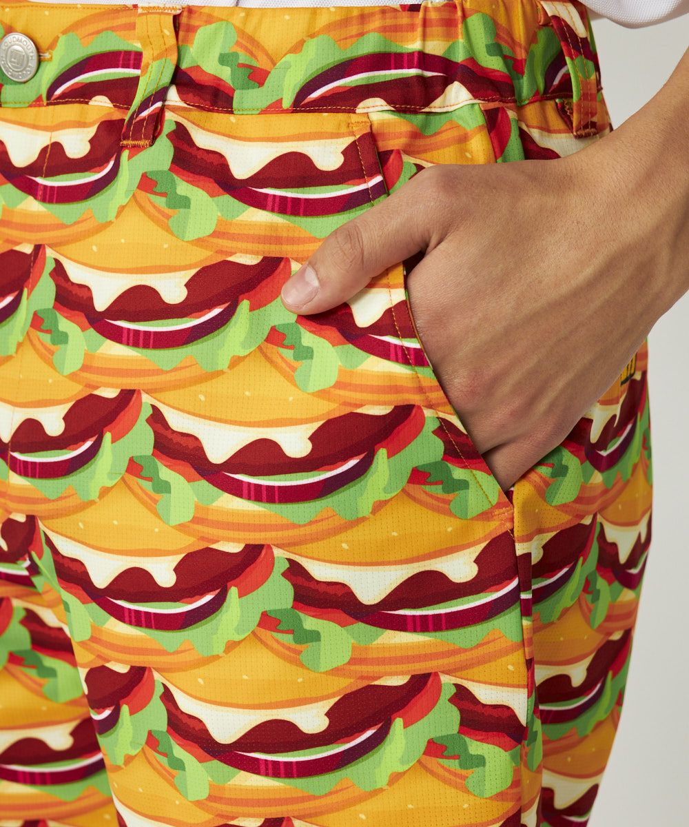 メンズ 柄ショートパンツ Burger Mania/バーガーマニア | LOUDMOUTH JAPAN