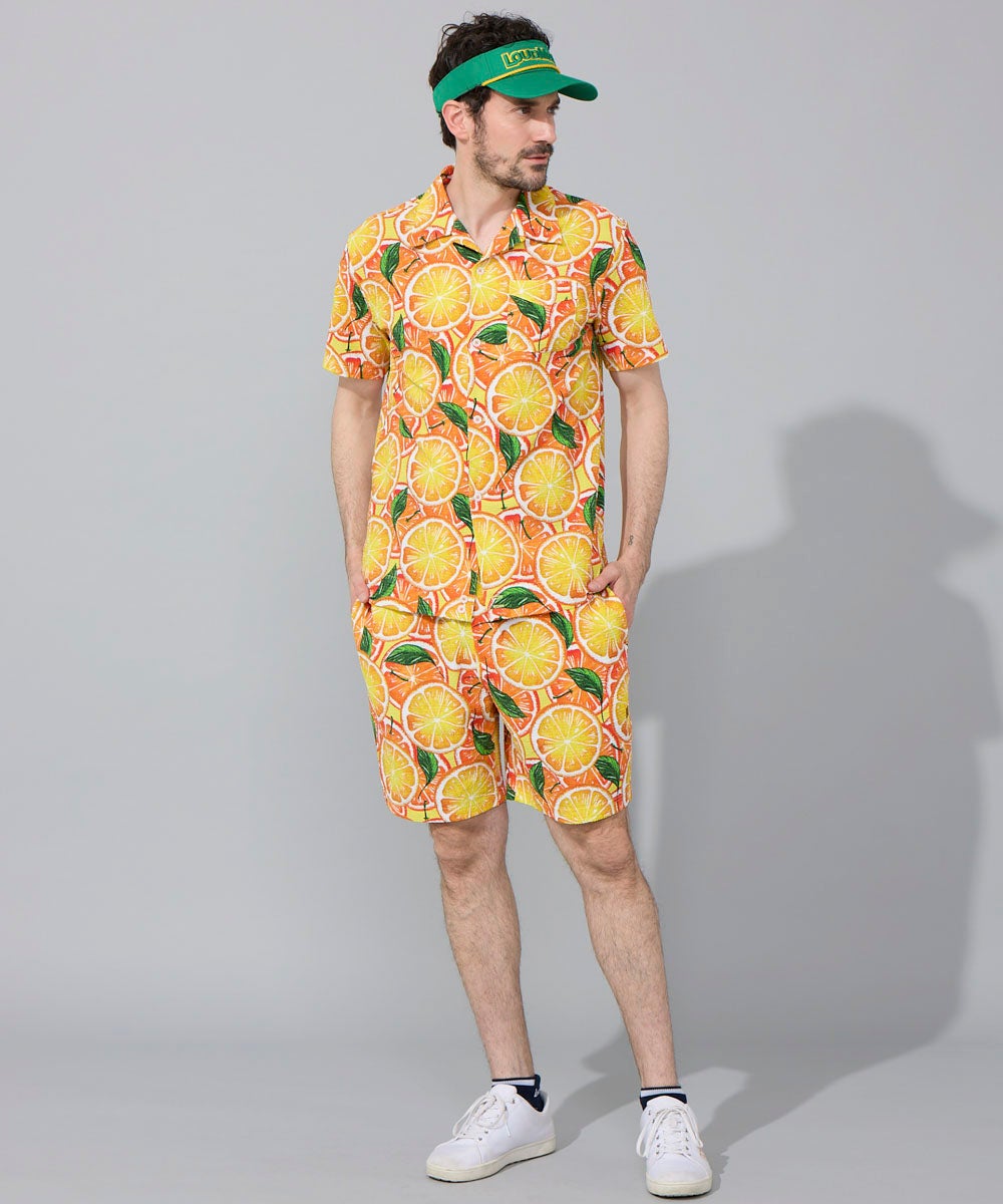 メンズ ニットサッカーショートパンツ Juicy Festa/ジューシーフェスタ