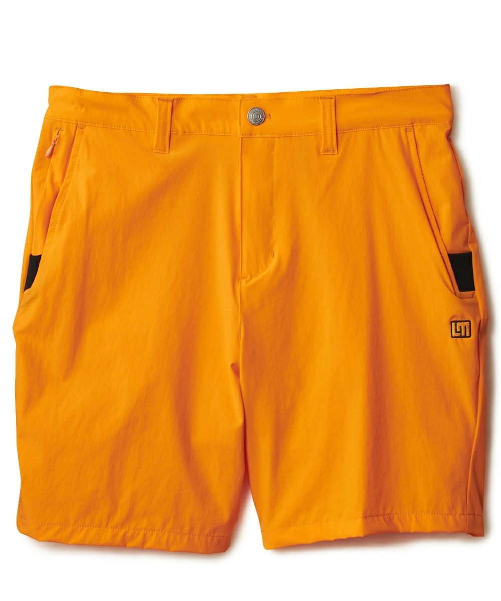 メンズ ドットメッシュ ショートパンツ ネオンオレンジ | LOUDMOUTH JAPAN