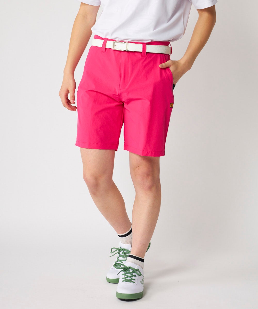 メンズ 撥水ハイパーストレッチショートパンツ ピンク | LOUDMOUTH JAPAN