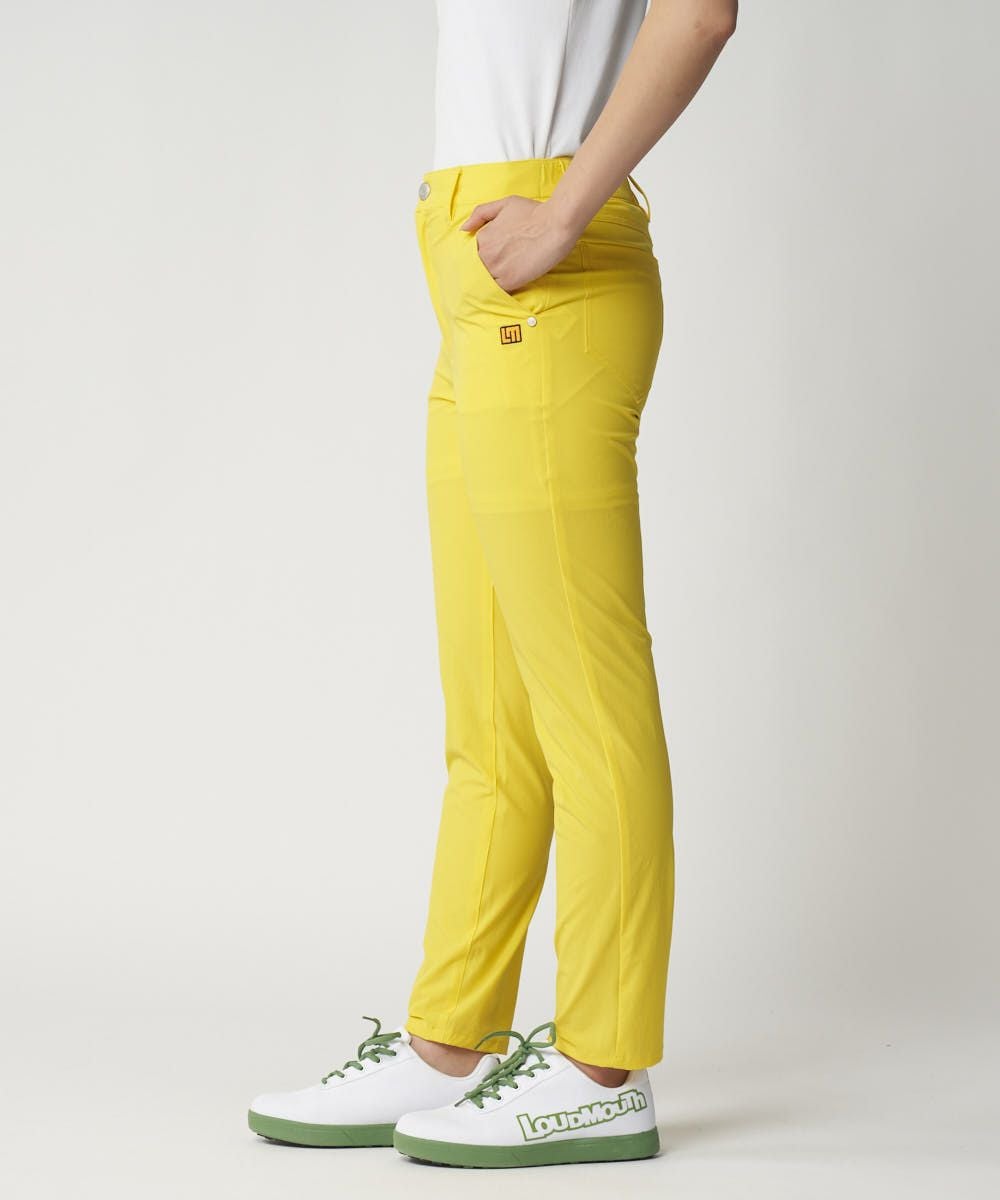 レディース 撥水ハイパーストレッチパンツ イエロー | LOUDMOUTH JAPAN