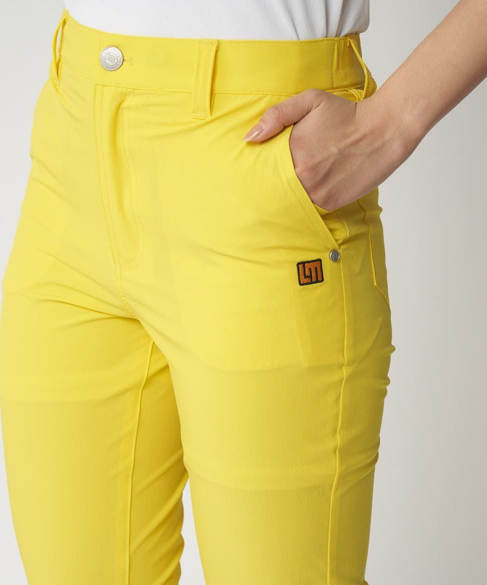 レディース 撥水ハイパーストレッチパンツ イエロー | LOUDMOUTH JAPAN