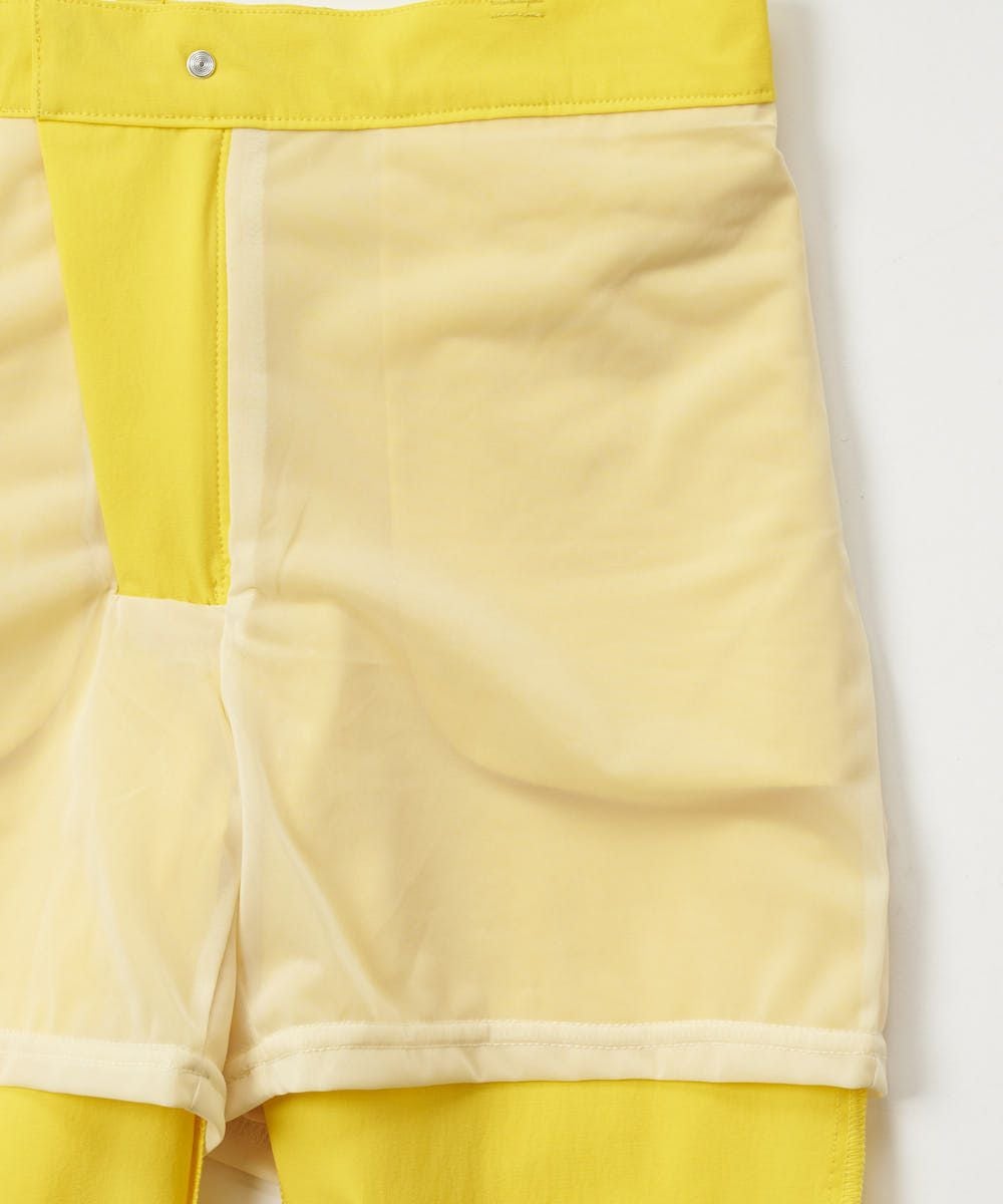 レディース 撥水ハイパーストレッチパンツ イエロー | LOUDMOUTH JAPAN