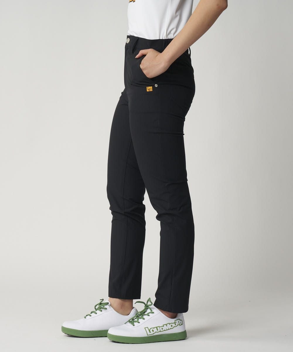 レディース 撥水ハイパーストレッチパンツ ブラック | LOUDMOUTH JAPAN