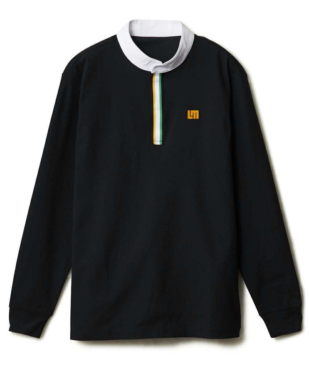 メンズ ボア×タフタ配色ジップブルゾン チャコールグレー | LOUDMOUTH