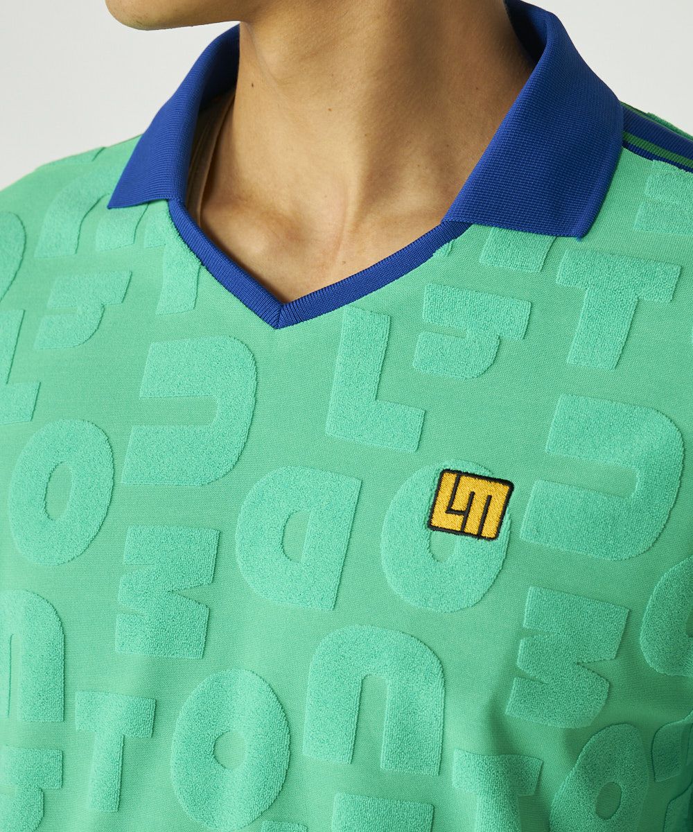 メンズ UVパイルロゴジャガードシャツ グリーン | LOUDMOUTH JAPAN