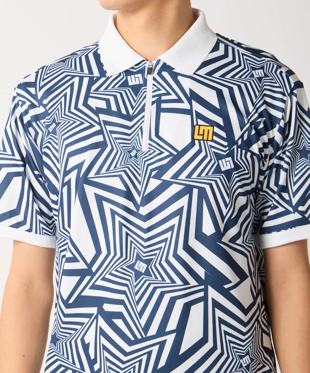 メンズ フリージングスキン ポロシャツ ネイビー | LOUDMOUTH JAPAN