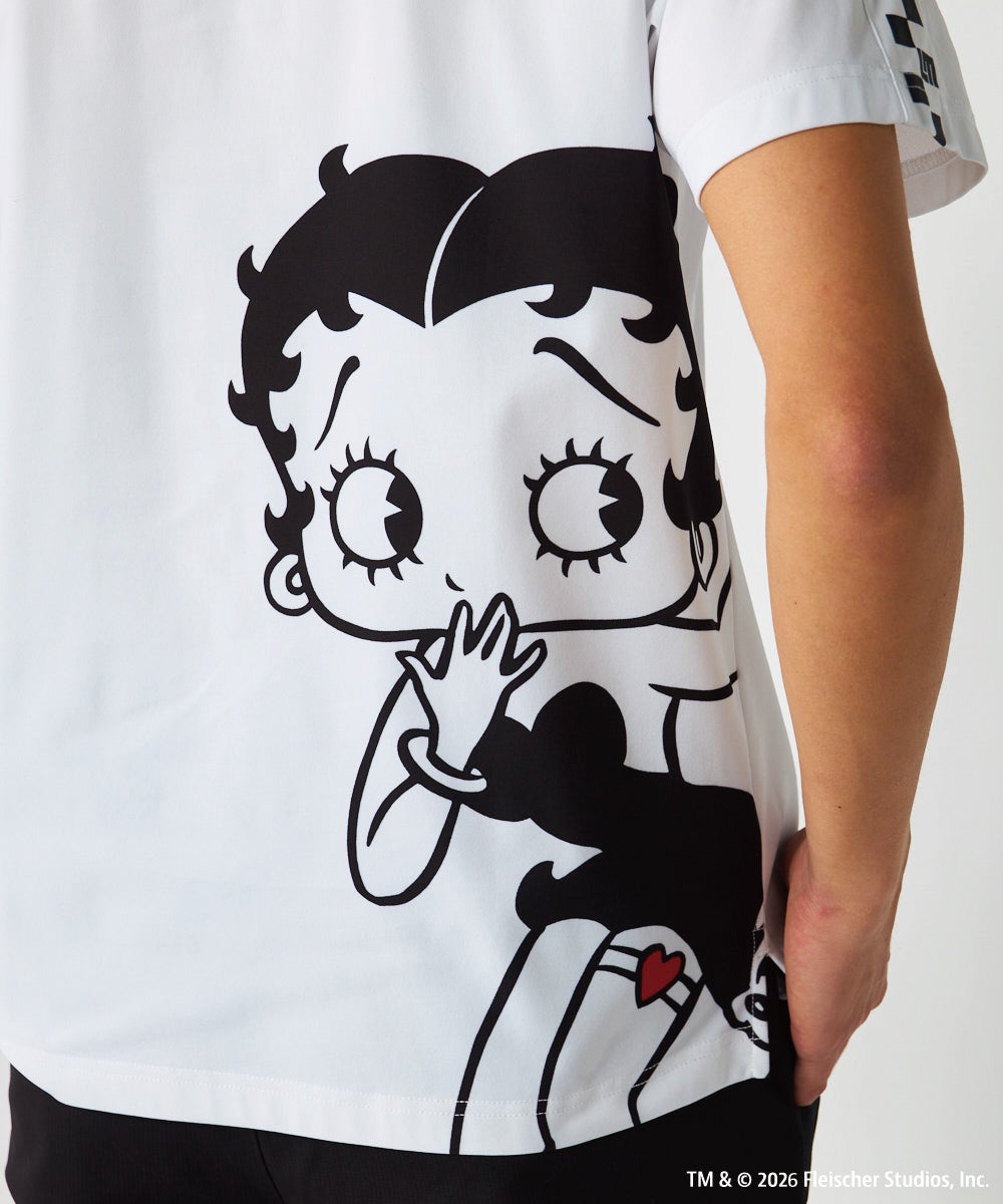 限定　新品　muta Betty Boop コラボ　ポロ　xxl ムータ　ベティ コラボ　ポロ　xxl ムータ　ベティ Betty 限定　新品　muta Boop