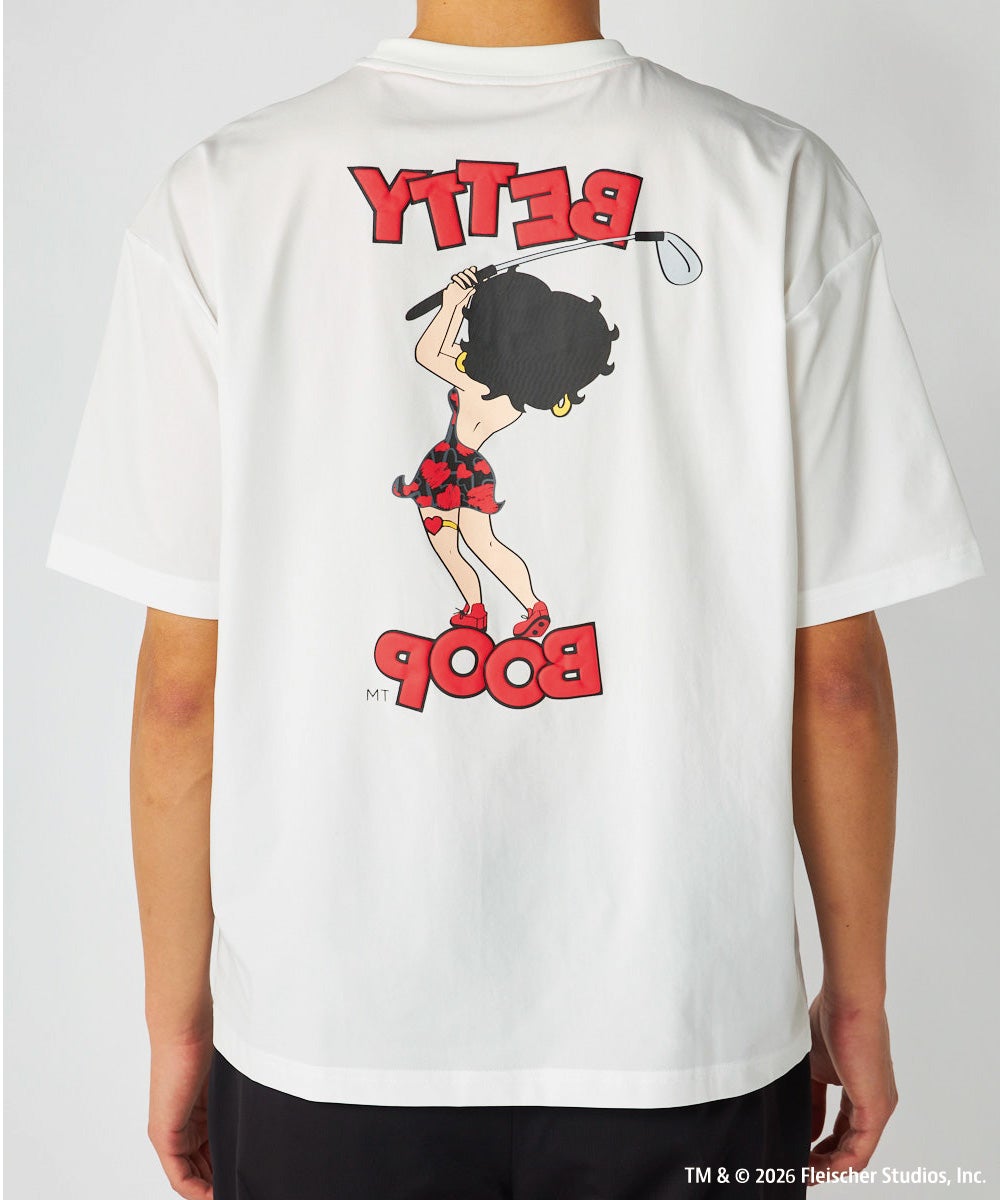LOUDMOUTH×Betty Boop™ メンズ Tシャツ ホワイト | LOUDMOUTH JAPAN