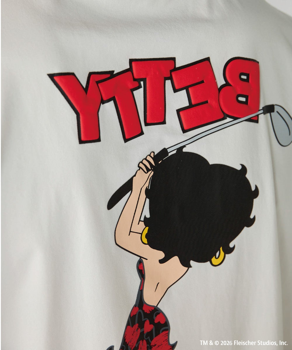 LOUDMOUTH×Betty Boop™ メンズ Tシャツ ホワイト | LOUDMOUTH JAPAN